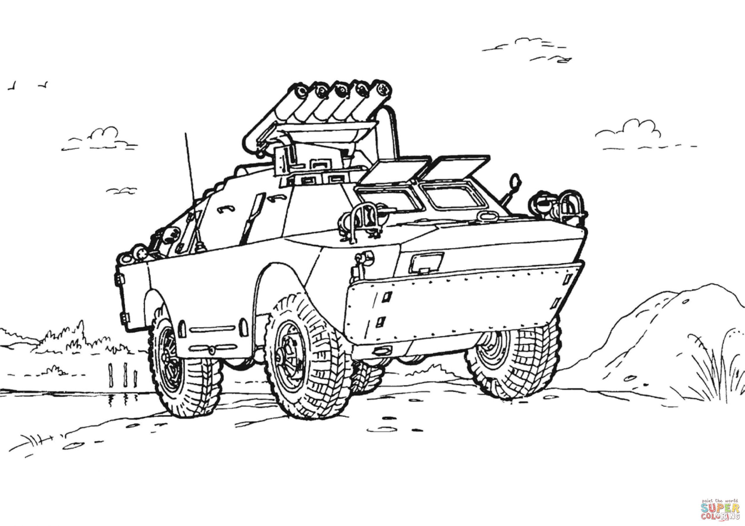 Coloriage à Imprimer De Guerre Coloriage Véhicule De Guerre