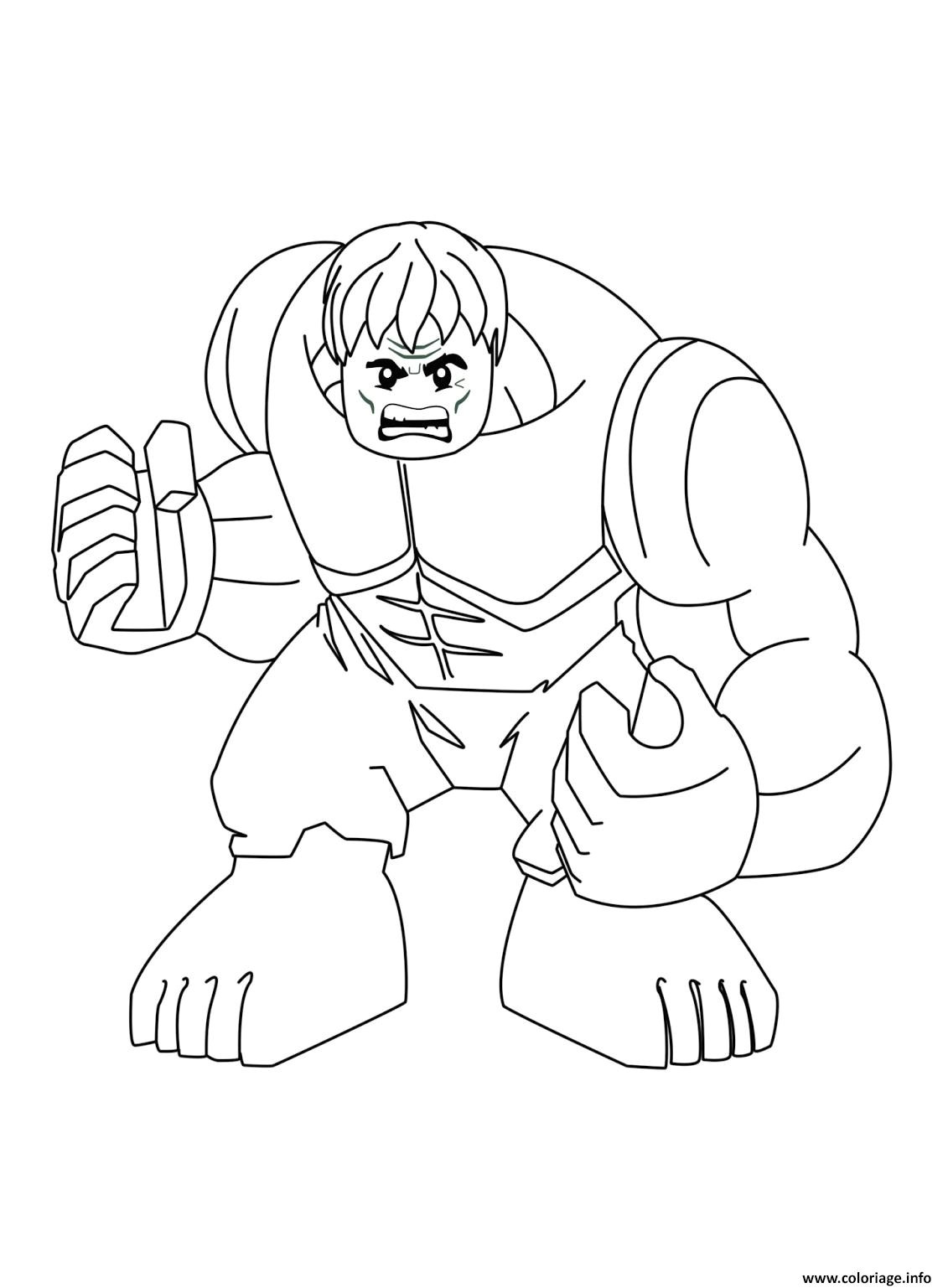 Coloriage A Imprimer De Hulk Coloriage Avengers Lego Hulk Jecolorie