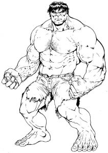 Coloriage A Imprimer De Hulk Hulk 68 Super Héros – Coloriages à Imprimer