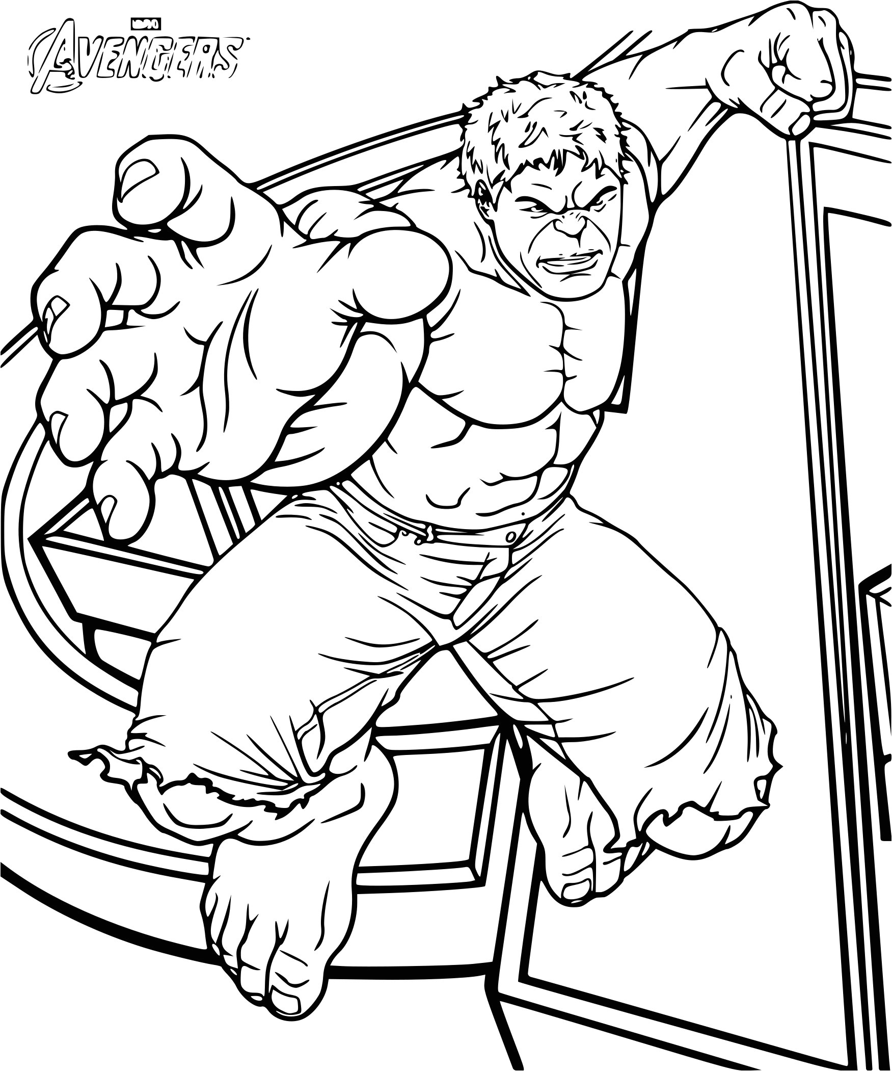 Coloriage A Imprimer De Hulk Unique Dessin A Colorier Et A Imprimer Hulk