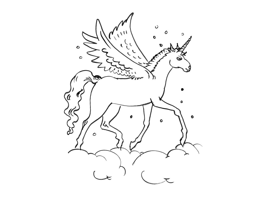 Coloriage à Imprimer De Licorne Dessin Mandala Licorne A Imprimer