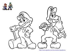 Coloriage à Imprimer De Mario Bros 8 Meilleures Images Du Tableau Coloriage