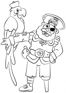 Coloriage à Imprimer De Pirate Coloriage204 Coloriage De Pirates à Imprimer