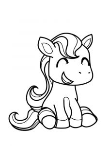 Coloriage à Imprimer De Poney Coloriage Poney Dessins à Imprimer