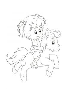 Coloriage à Imprimer De Poney Coloriage Poney Dessins à Imprimer