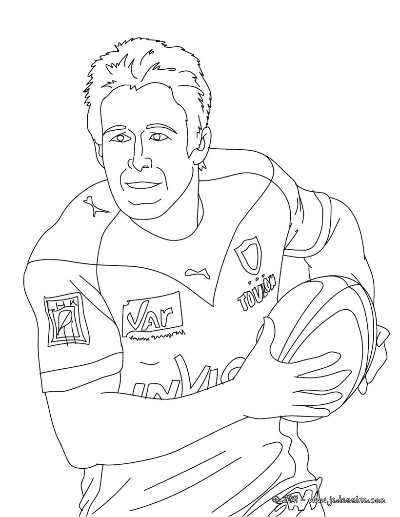 Coloriage A Imprimer De Rugby Dessin De Rugby 8