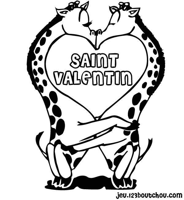 Coloriage A Imprimer De St Valentin Coloriage Saint Vale Coloriage Gratuit Saint Valentin Free