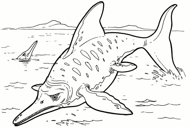 Coloriage à Imprimer Dinosaure Gratuit Coloriage Dinosaure Poisson Dessin Gratuit à Imprimer