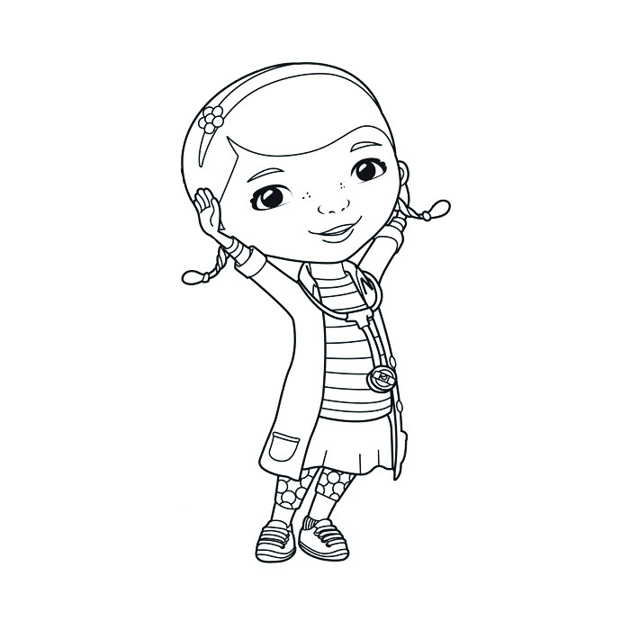 Coloriage A Imprimer Docteur La Peluche 109 Dessins De Coloriage Docteur La Peluche à Imprimer