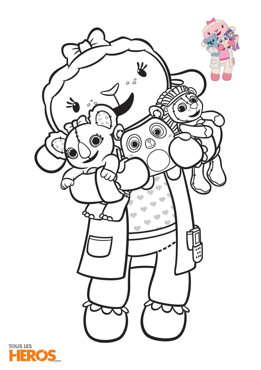 Coloriage A Imprimer Docteur La Peluche Coloriages Docteur La Peluche