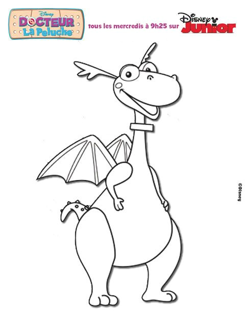 Coloriage A Imprimer Docteur La Peluche Docteur La Peluche Disney Junior