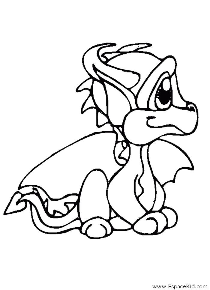 Coloriage A Imprimer Dragon 3 157 Dibujos De Dragones Para Colorear Oh Kids
