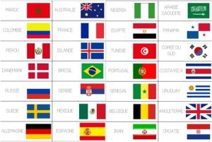 Coloriage A Imprimer Drapeaux Du Monde Drapeaux Coupe Du Monde à Imprimer – Montessori … Mais Pas