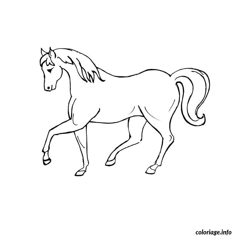 Coloriage à Imprimer Gratuit Cheval Coloriage Vrac Cheval Jecolorie