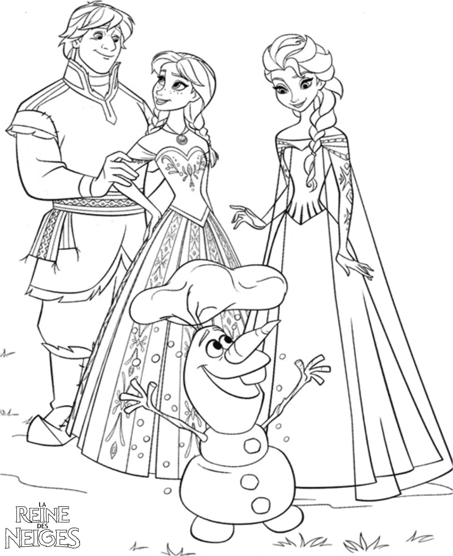 Coloriage à Imprimer Gratuit La Reine Des Neiges Coloriage A Imprimer Reine Des Neiges tout Est Bien Qui
