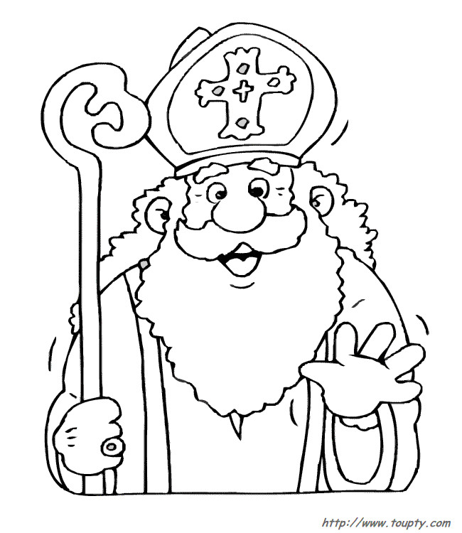 Coloriage A Imprimer Gratuit Saint Nicolas Colorier Saint Nicolas