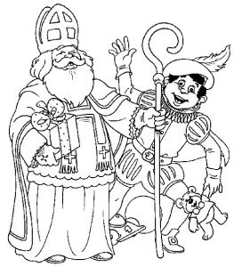 Coloriage A Imprimer Gratuit Saint Nicolas Saint Nicolas 24 Fêtes Et Occasions Spéciales