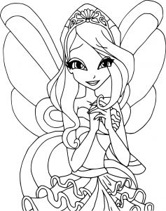 Coloriage A Imprimer Gratuit Winx Beau Dessin Coloriage Winx – Mademoiselleosaki