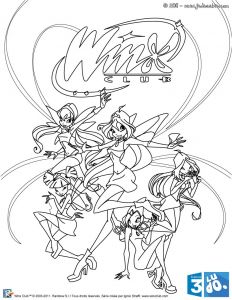 Coloriage A Imprimer Gratuit Winx Coloriages Coloriage Winx Club Gratuit Fr Hellokids