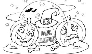 Coloriage A Imprimer Halloween Gratuit Coloriage D Halloween Facile à Imprimer Gratuit Coloriage