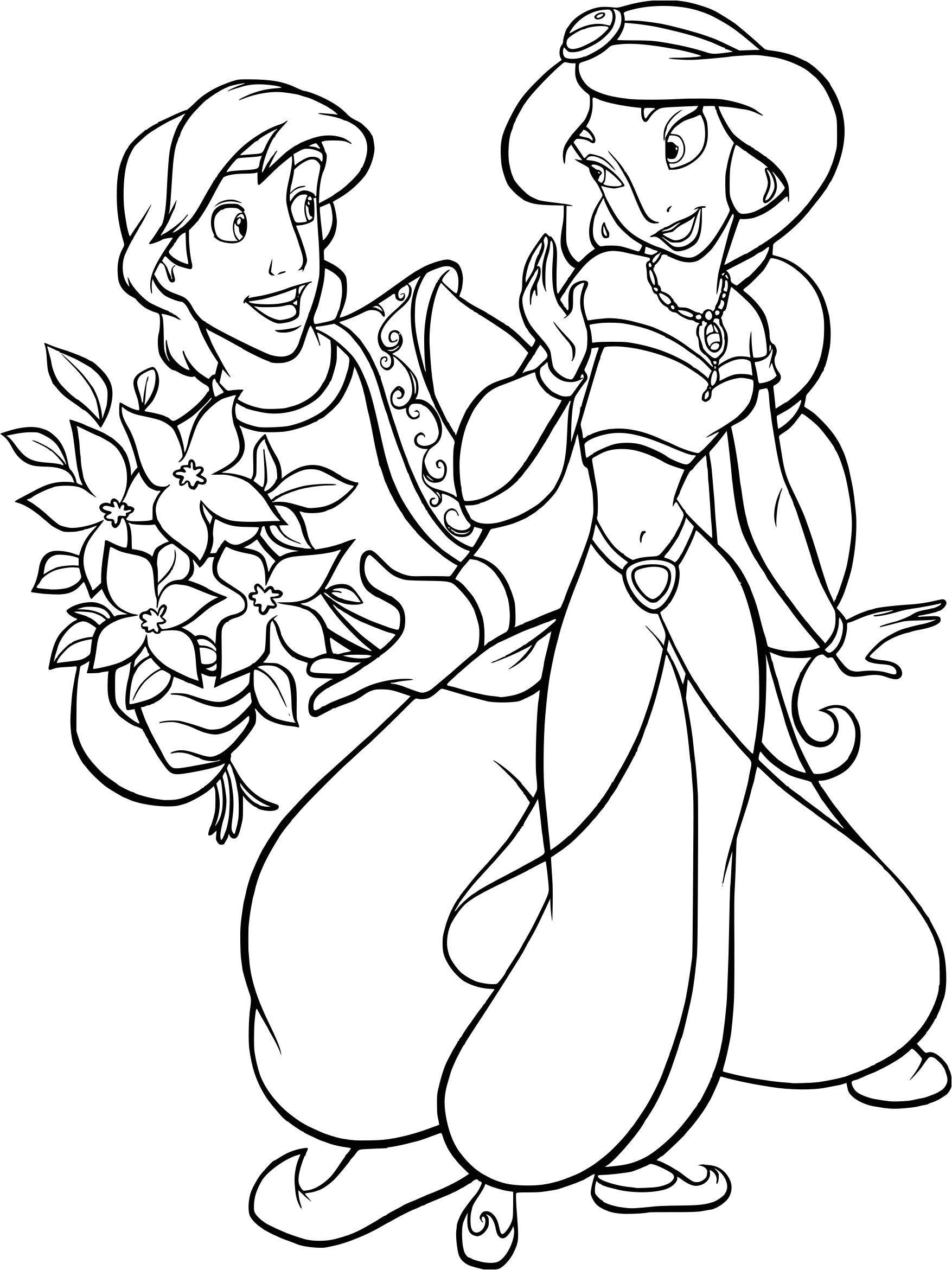 Coloriage A Imprimer Jasmine Frais Dessin De Princesse A Colorier En Ligne