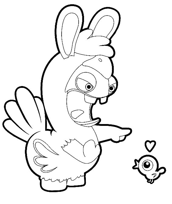 Coloriage à Imprimer Lapin Cretin Coloriages Lapins Crétins Avec Plein De Lapins Dedans