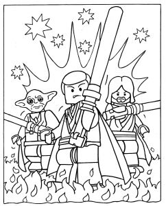 Coloriage à Imprimer Lego Star Wars Lego Starwars Coloriage Legos Coloriages Pour Enfants