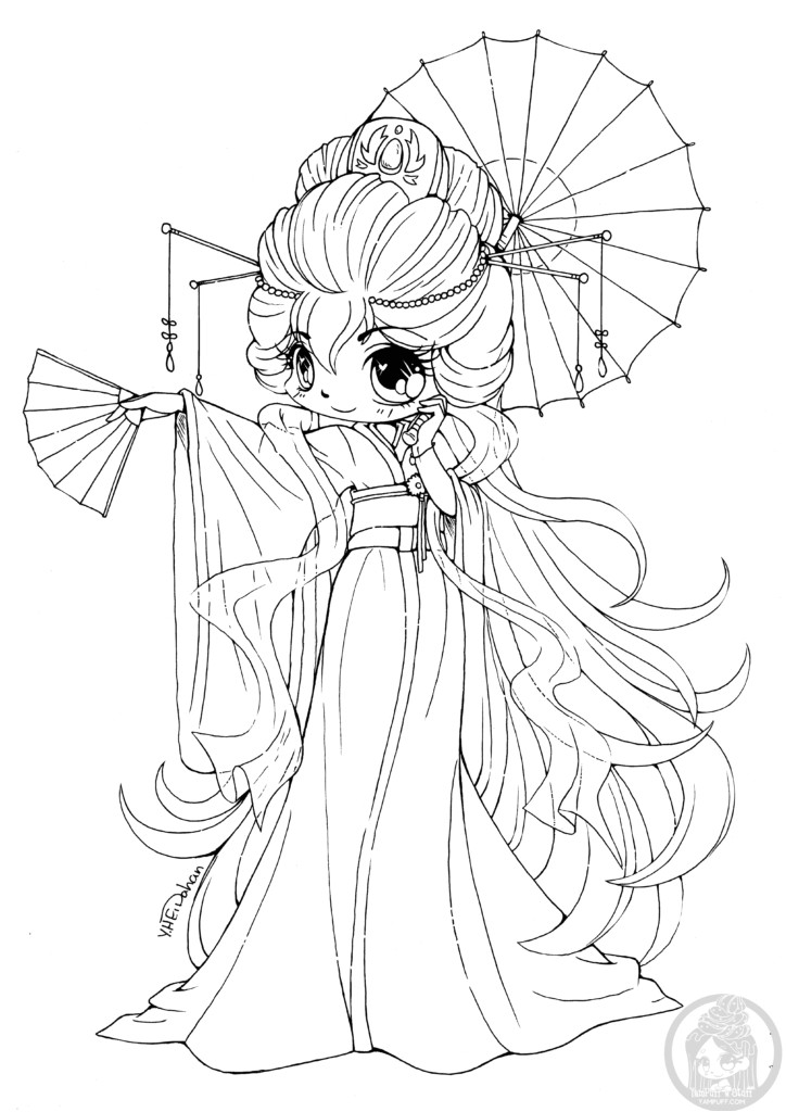 Coloriage A Imprimer Manga Fille 130 Meilleures Images Du Tableau Coloriage Personnage Chibi