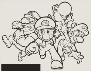 Coloriage A Imprimer Mario Et Luigi 14 Nouveau Coloriage Luigi Stock