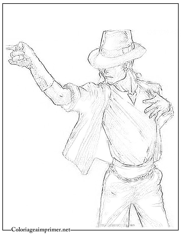 Coloriage A Imprimer Michael Jackson Coloriage Michael Jackson Sur Coloriage à Imprimer Du Net