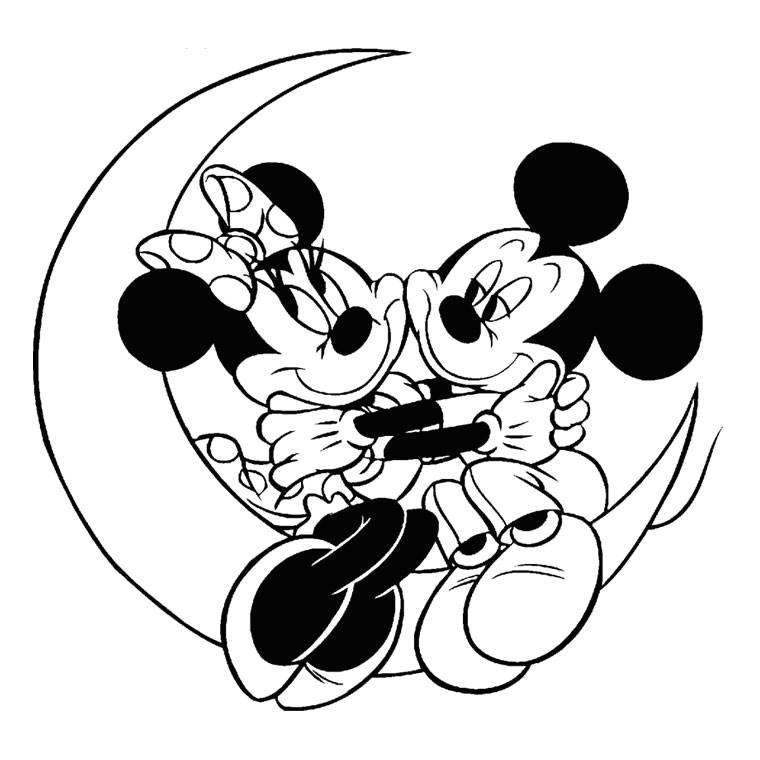 Coloriage A Imprimer Mickey Et Minnie Coloriage Minnie Et Dessin Minnie à Imprimer Avec Mickey…