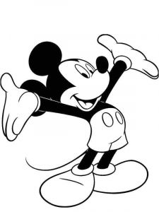 Coloriage A Imprimer Mickey Mouse Coloriage Mickey à Imprimer En Ligne Et Gratuit Mickey