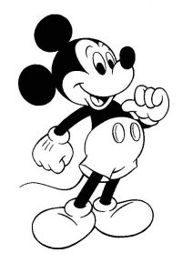 Coloriage A Imprimer Mickey Mouse Mickey Mouse Vinyl Ready Vector Collection
