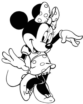 Coloriage A Imprimer Mini Desenhos Desenhos Para Colorir Da Minnie
