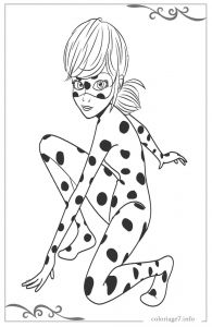 Coloriage à Imprimer Miraculous Ladybug Miraculous Les Aventures De Ladybug Et Chat Noir