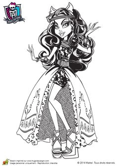 Coloriage A Imprimer Monster High Baby 236 Meilleures Images Du Tableau Monster High