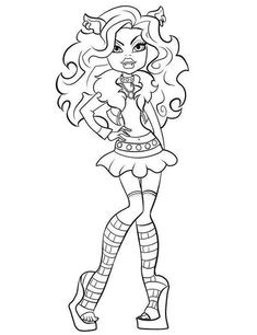 Coloriage A Imprimer Monster High Baby Die 9 Besten Bilder Von Drucken