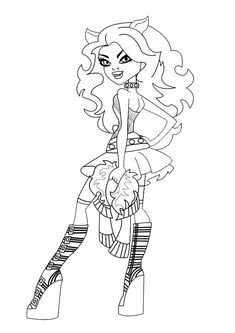 Coloriage A Imprimer Monster High Baby Monster High Ausmalbilder