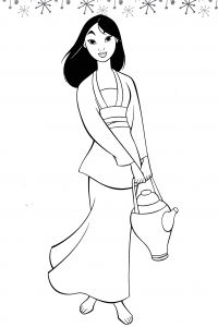 Coloriage A Imprimer Mulan Coloriage Princesse Mulan à Imprimer Sur Coloriages Fo