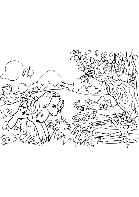 Coloriage à Imprimer Nature Coloriage De La Nature A Imprimer Gratuit