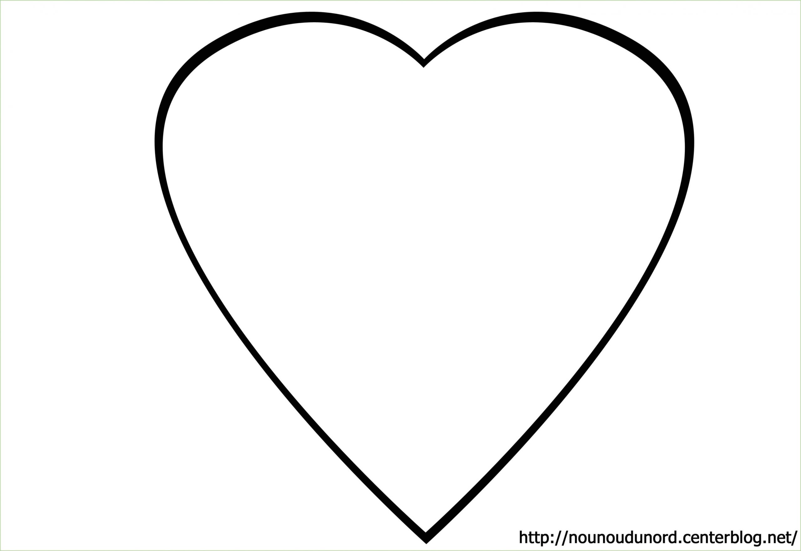 Coloriage à Imprimer Net Coloriage De Coeur D Amour