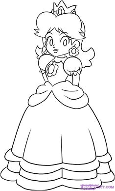 Coloriage A Imprimer Peach 46 Meilleures Images Du Tableau Coloriage Mario