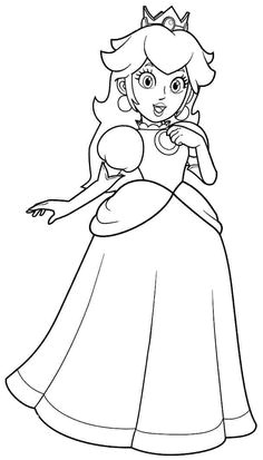 Coloriage A Imprimer Peach 46 Meilleures Images Du Tableau Coloriage Mario