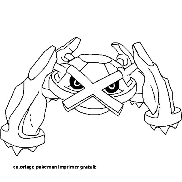 Coloriage A Imprimer Pokemon Legendaire Mignon Dessin De Pokemon Facile