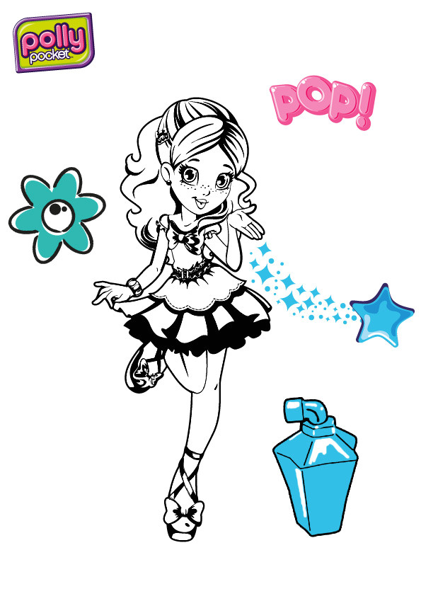 Coloriage à Imprimer Polly Pocket 57 Dessins De Coloriage Polly Pocket à Imprimer
