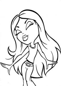 Coloriage à Imprimer Pour Fille De 11 Ans Bratz Coloring Pages Free Printable Coloring Pages