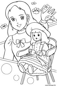 Coloriage à Imprimer Princesse Sarah Coloriage Princesse Sarah 6 Dessin