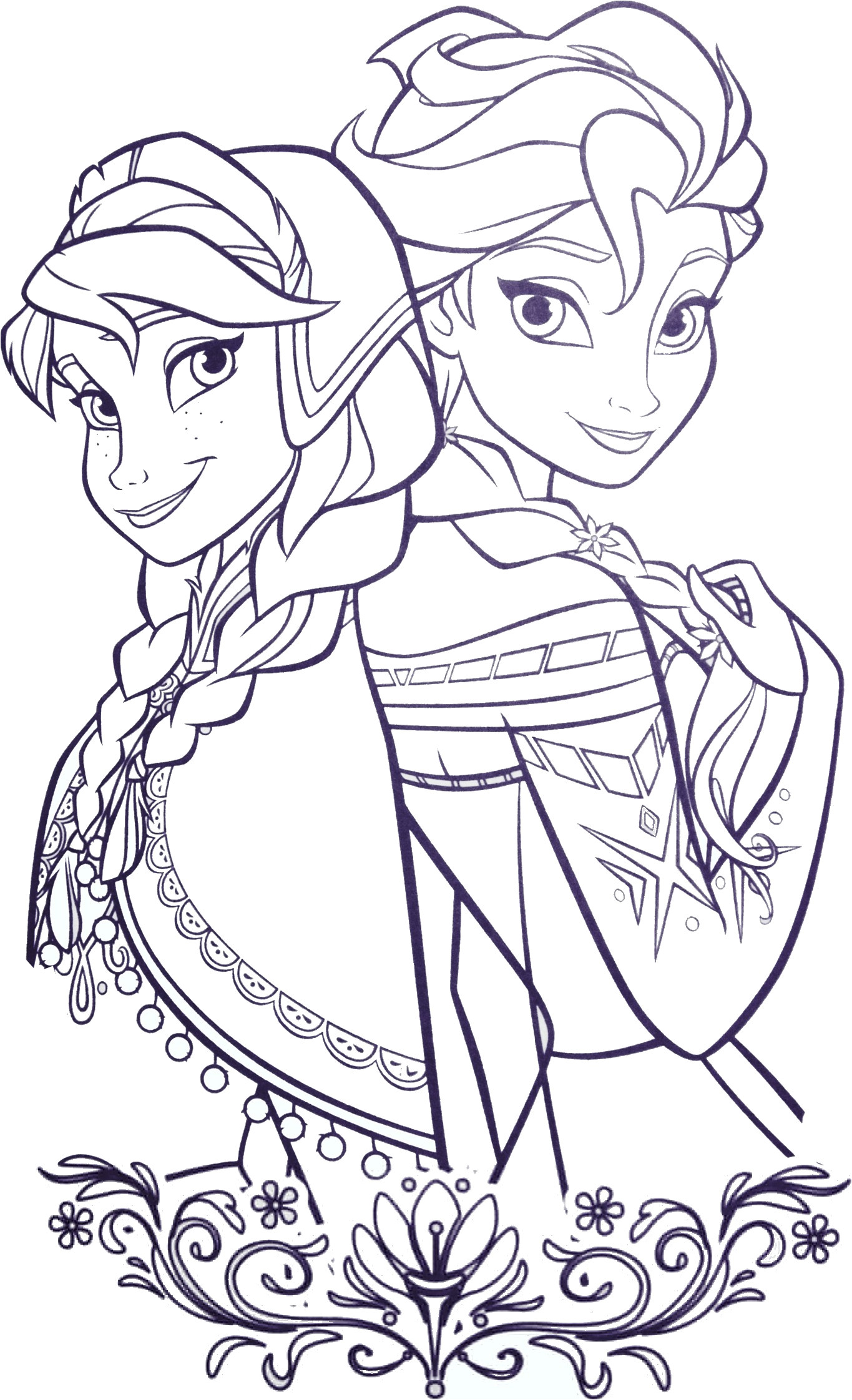Coloriage A Imprimer Princesses Coloriage Princesse Elsa