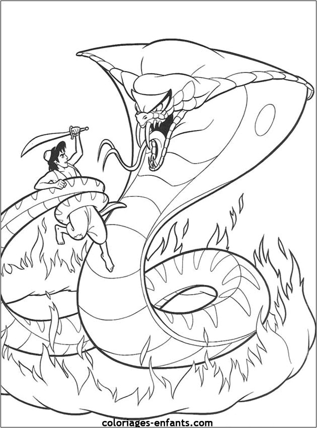 Coloriage à Imprimer Serpent Diplome Vierge   Imprimer