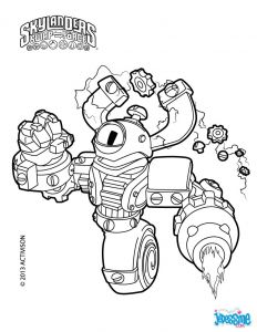 Coloriage A Imprimer Skylander Coloriage204 Coloriage De Skylanders Swap force